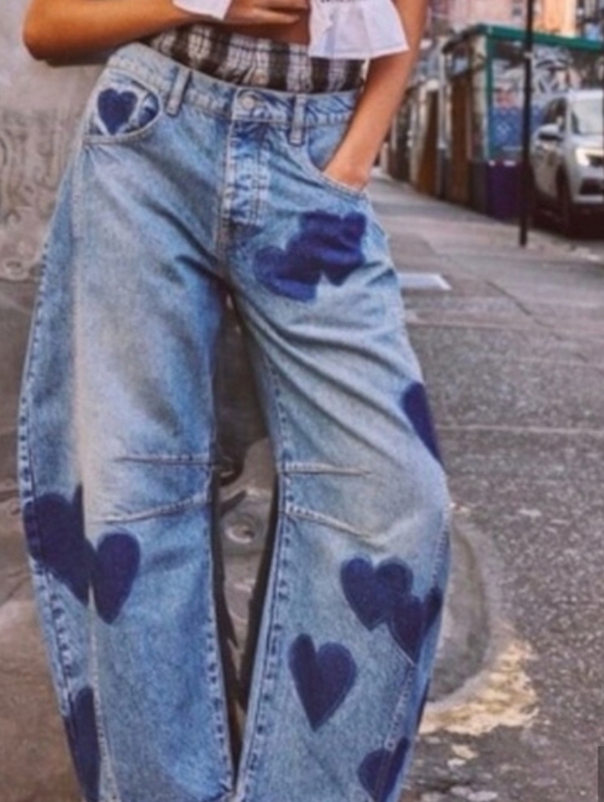 We The Free Denim - We The Free Lucky You Heart Barrel Jeans *29, nwot.. Gorgeous